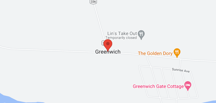 map of Greenwich